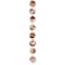 Amber Agate Lentil Beads, 14mm by Bead Landing&#x2122;